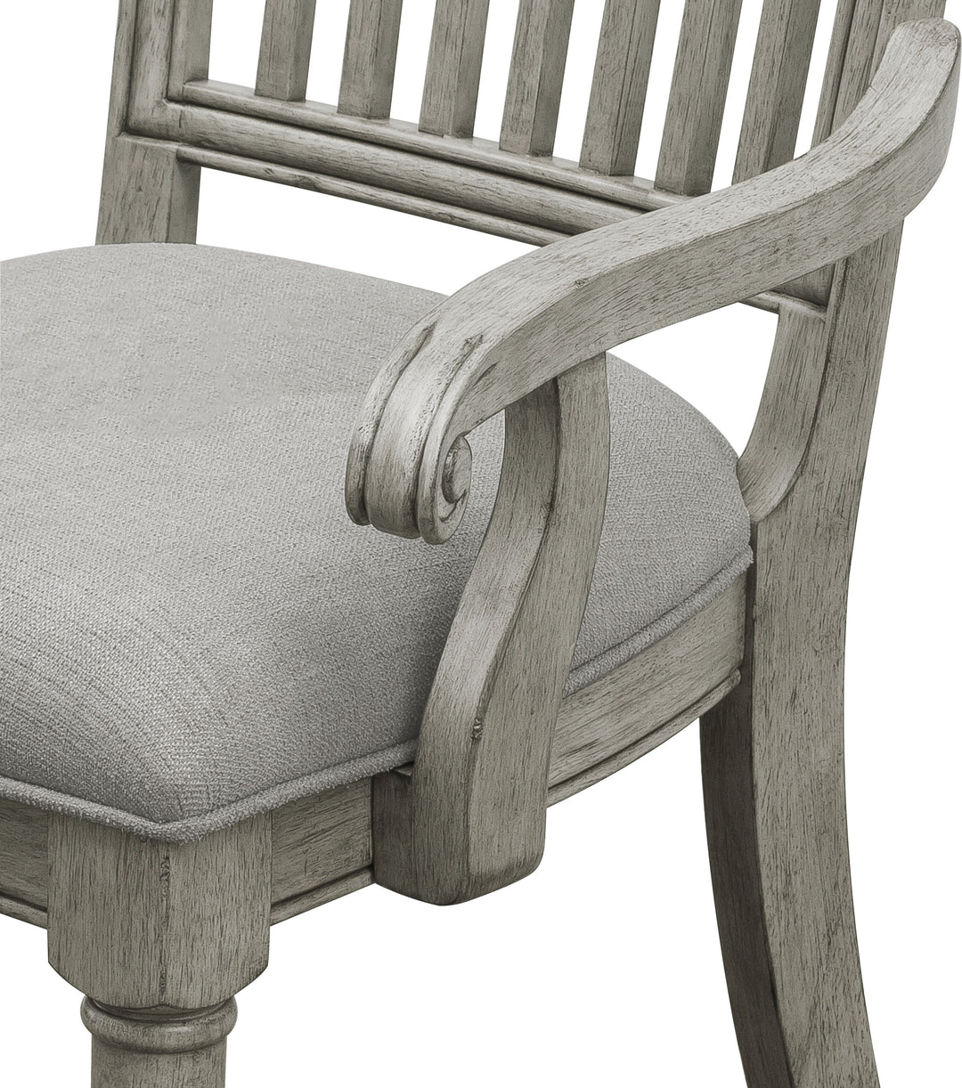 Madison Ridge Bluff Grey Arm Chair - Set of 2 - P091261