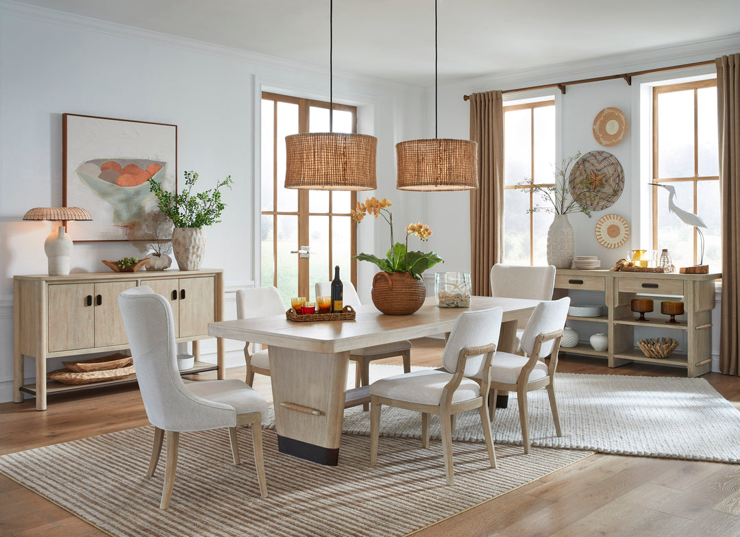 Sunset Cove Sanibel Brown Trestle Dining Table - D5783-21