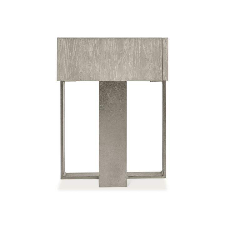 Tempo Metal Base Nightstand