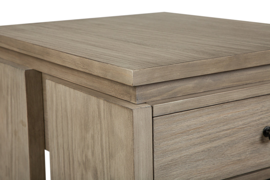 Conrad Stone Harbor Grey Rectangular End Table - T5865-03