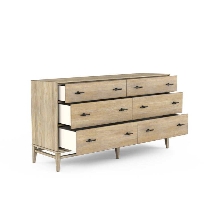 American Home Furniture | A.R.T. Furniture - Frame Dresser- Six drawers