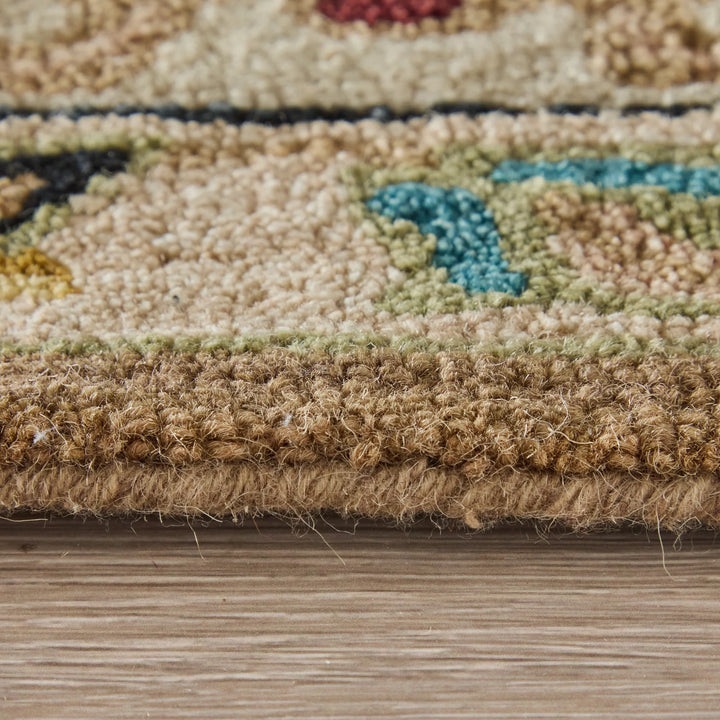 Rectangle/5' x 8'/Beige