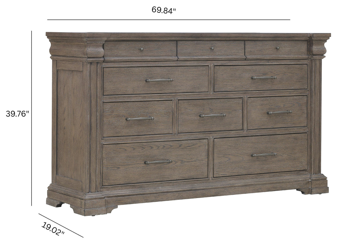 Madison Ridge 10 Drawer Dresser