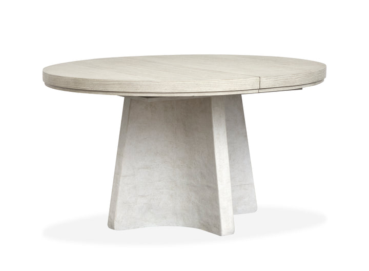 Lorelei Misty Cloud Extendable 54" Round Dining Table - D5893-24