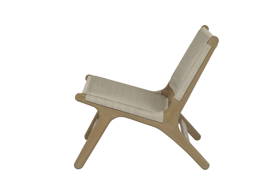 American Home Furniture | Sunset West - Coastal Teak Cushionless Accent Chair