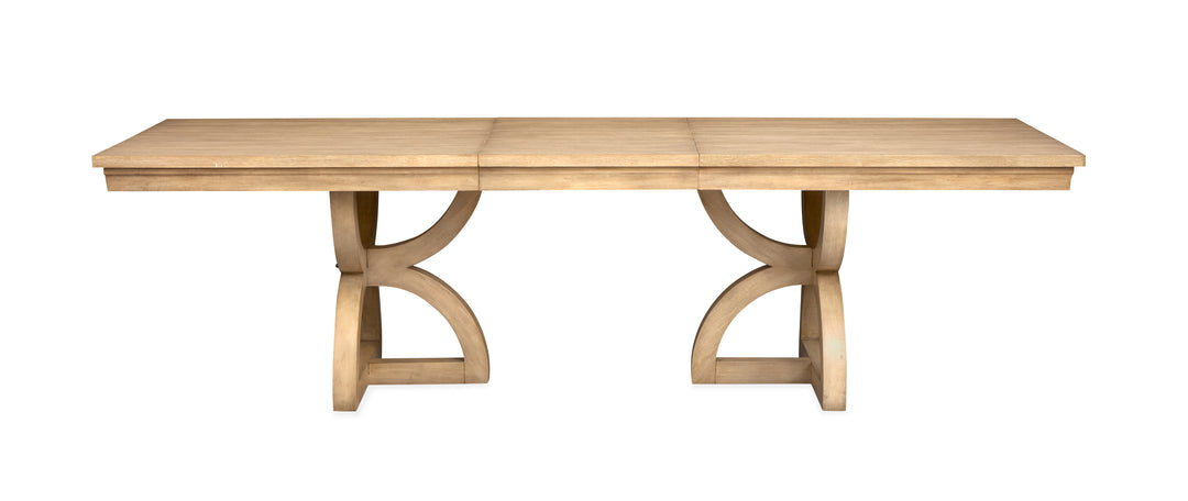 Coventry Honey Maple Extendable Trestle Dining Table - D6480-21