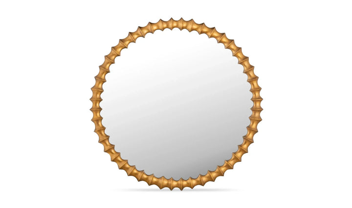 Whitby Mirror Aged Brass
