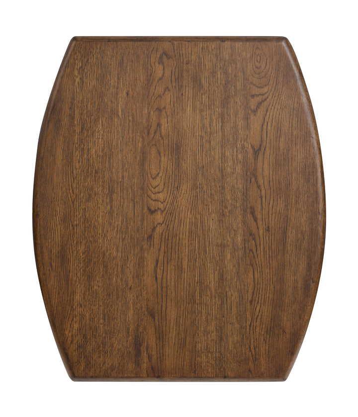 Phoebe Sienna Brown Rectangular End Table - T6385-03
