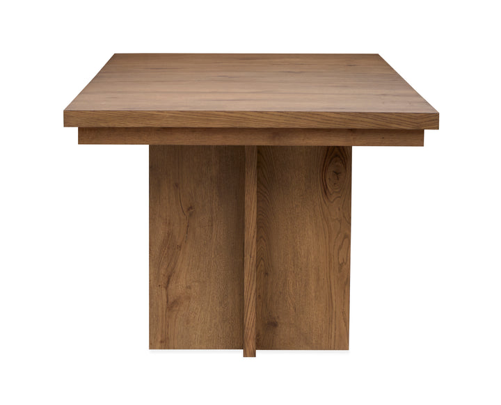Marcel Harvest Brown Extendable Trestle Dining Table - D6378-21