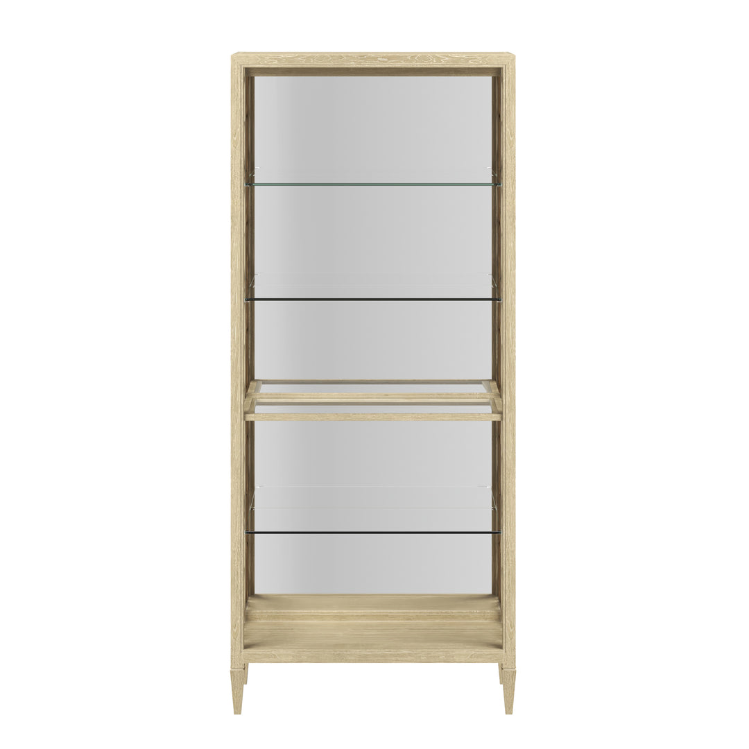 Eave Etagere/Bookcase-Sundrench Oak