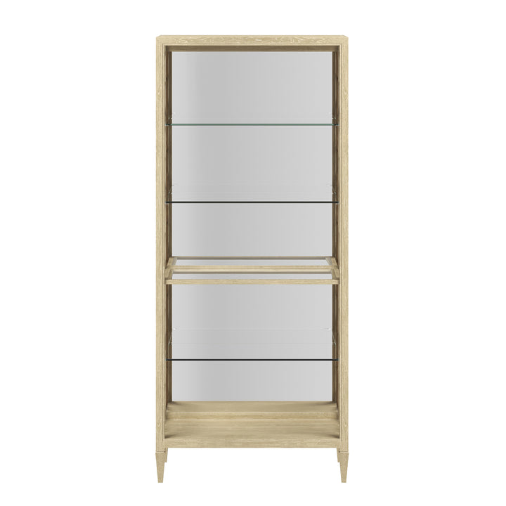 Eave Etagere/Bookcase-Sundrench Oak