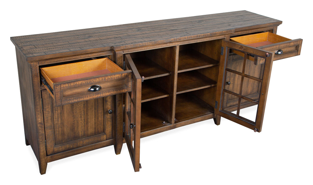 Bay Creek Toasted Nutmeg 80" Console - E4398-08