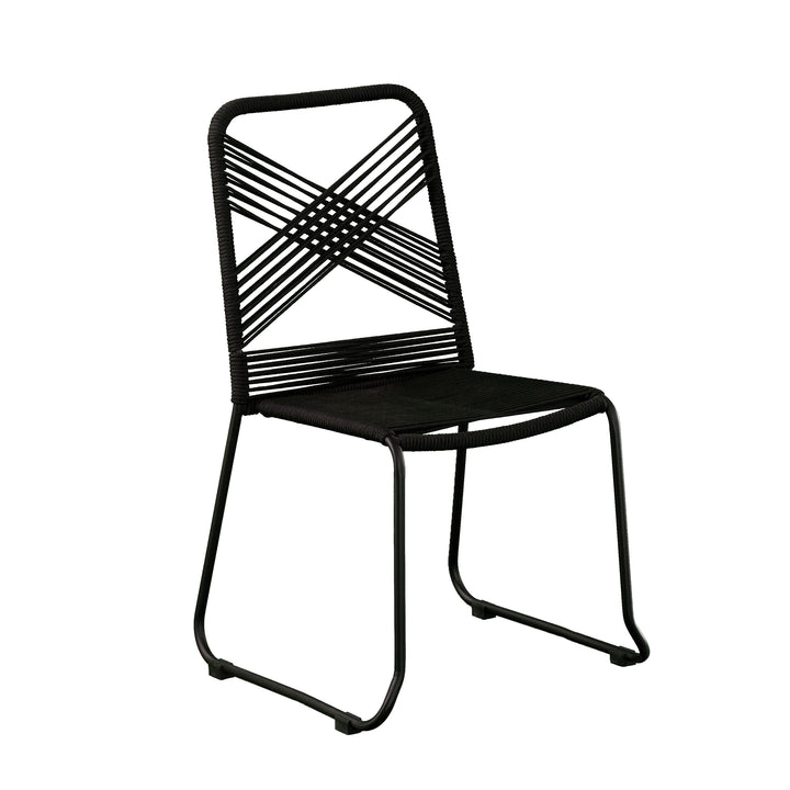 American Home Furniture | SEI Furniture - Holly & Martin Padko Outdoor Rope Chairs – 2pc Set