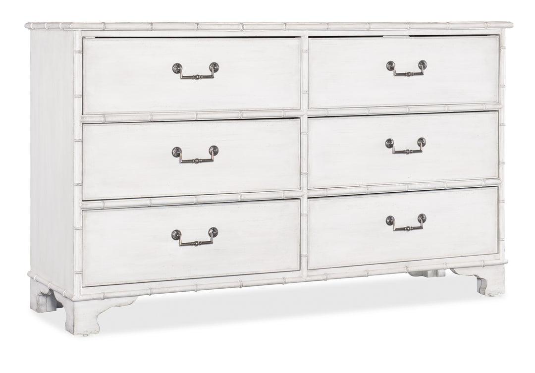 American Home Furniture | Hooker Furniture - Charleston Six-Drawer Dresser