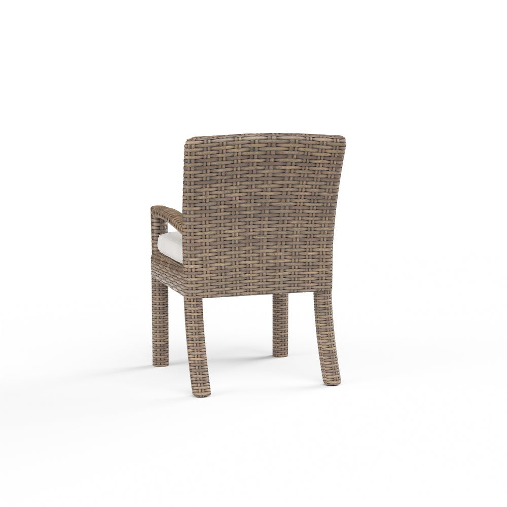 American Home Furniture | Sunset West - Havana Dining Chair in Canvas Flax w/ Self Welt