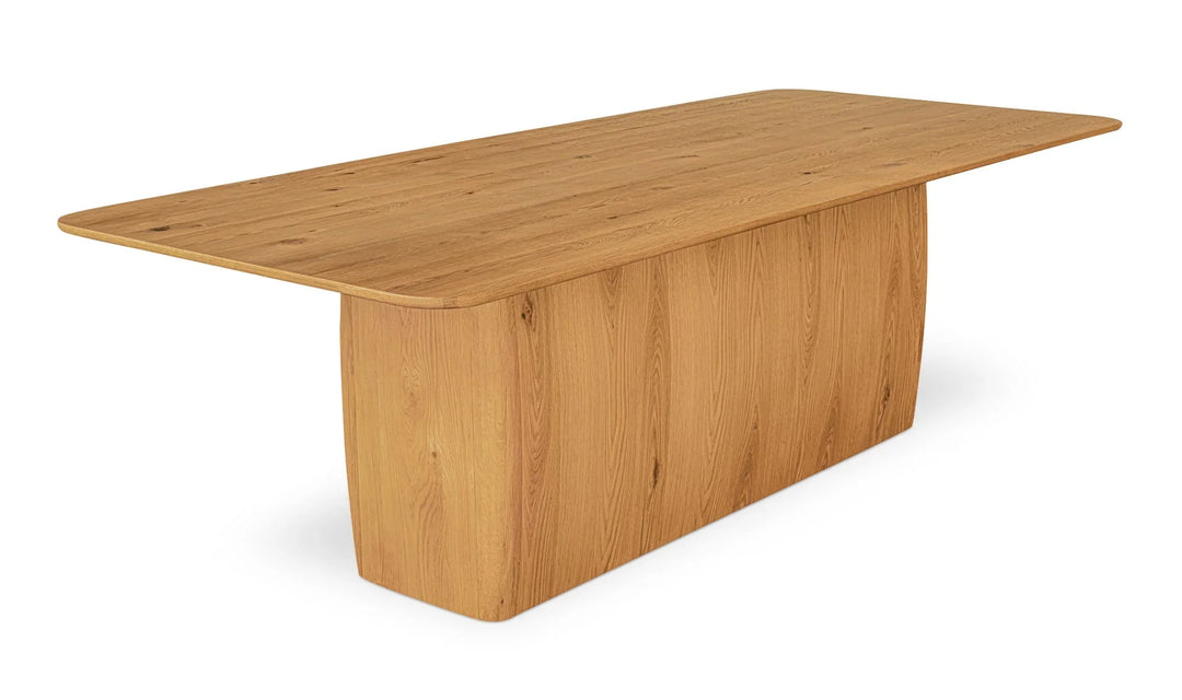 Winston Dining Table Rustic Oak - AmericanHomeFurniture