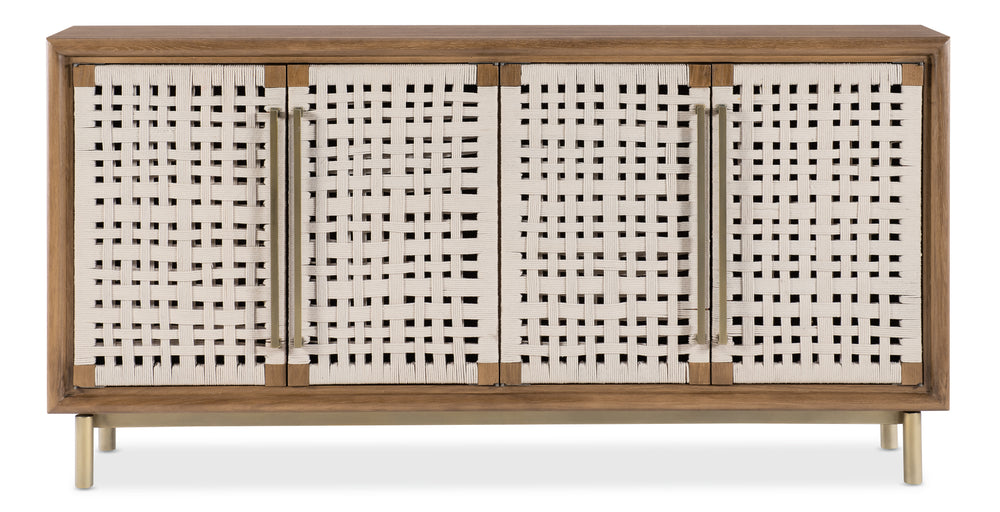 American Home Furniture Hooker Furniture Commerce and Market Savana Woven Front Credenza