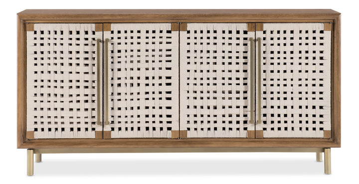 American Home Furniture Hooker Furniture Commerce and Market Savana Woven Front Credenza