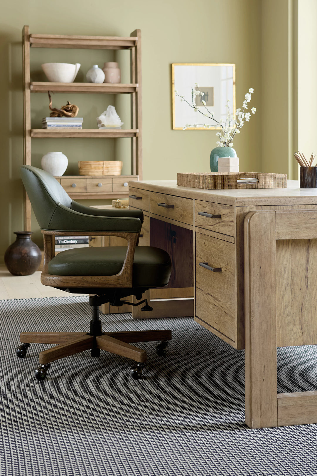 American Home Furniture Hooker Furniture Kalamazoo Executive Desk