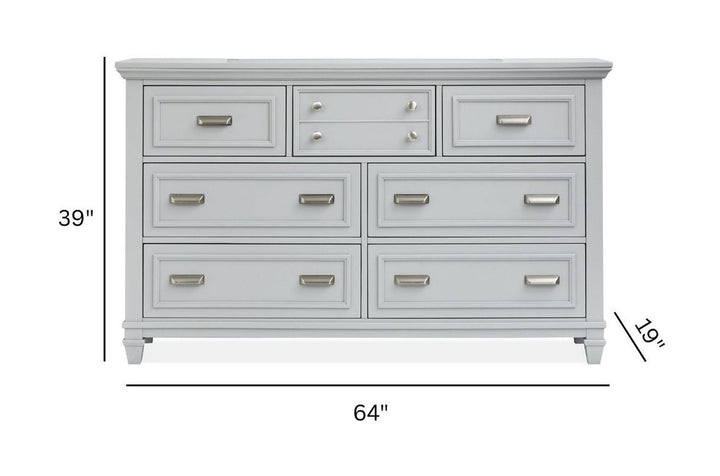 Charleston Harbor Gray Grey Drawer Dresser - B5611-20GY