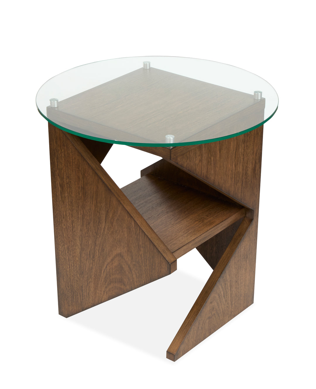 Vector Russet Round Accent Table - T6502-35