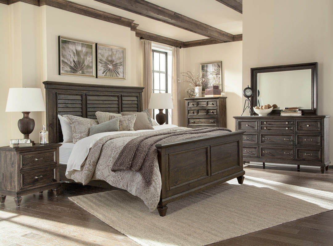 Calistoga Weathered Charcoal Drawer Dresser - B2590-20
