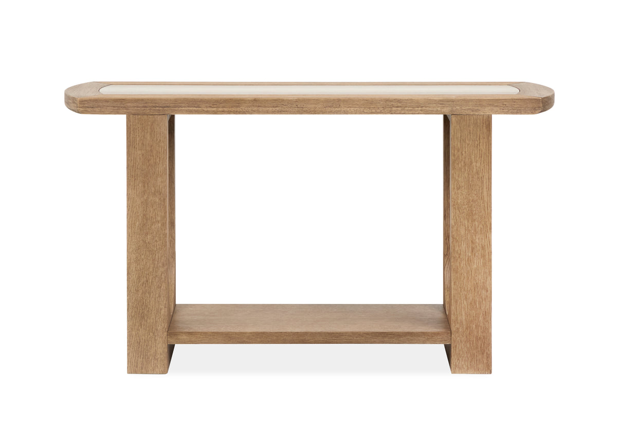 Bradford Riverbed Beige Rectangular Sofa Table - T5950-73