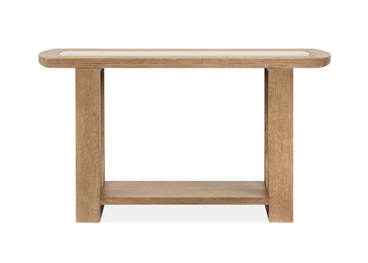 Bradford Riverbed Beige Rectangular Sofa Table - T5950-73