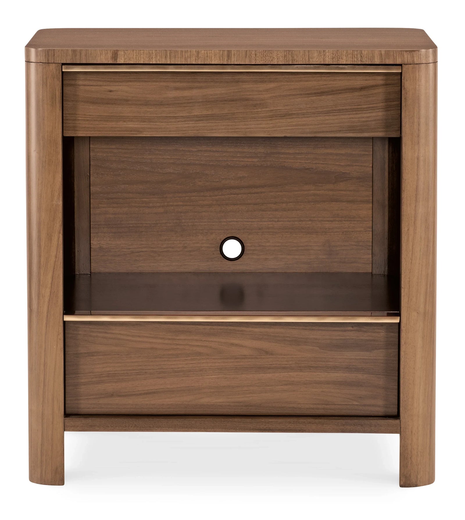 Hooker Furniture - Eleana Two Drawer Nightstand - 7252-90116-85 | American Home Furniture