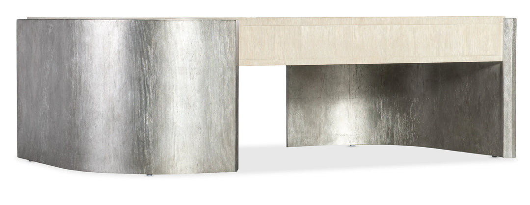 American Home Furniture Hooker Furniture Melange Silverfrost Cocktail Table