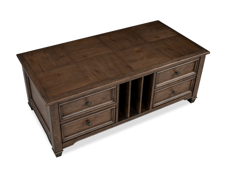 Cormac Brown Lift Top Storage Cocktail Table - T6589-50