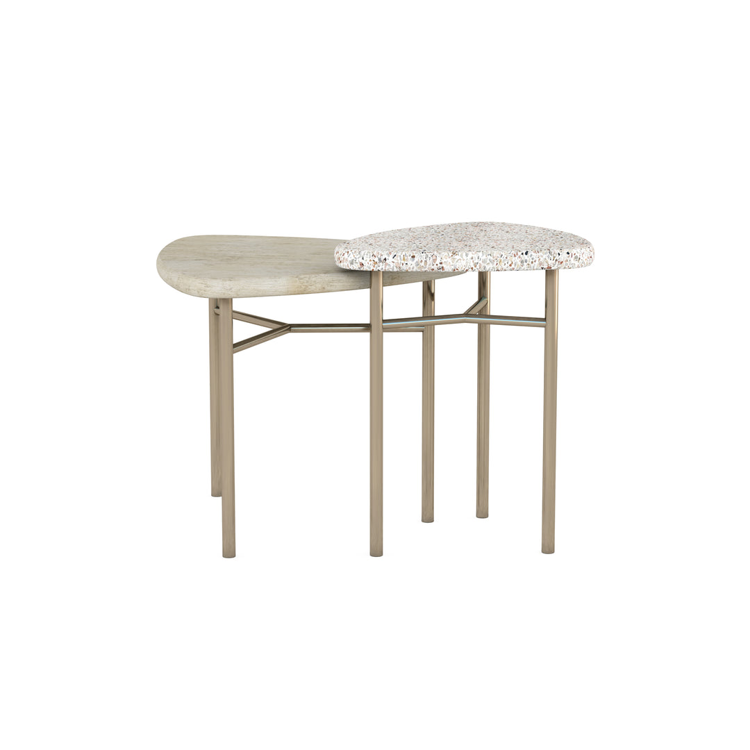 American Home Furniture | A.R.T. Furniture - Cotiere 2 Piece Bunching End Tables