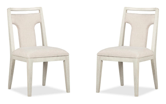 Lorelei Misty Cloud Upholstered Side Chair - Set of 2 - D5893-63