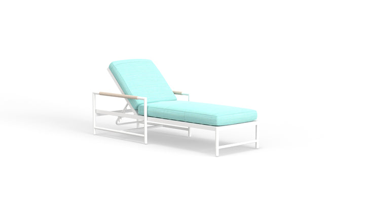Sabbia Chaise in Dupione Celeste, No Welt