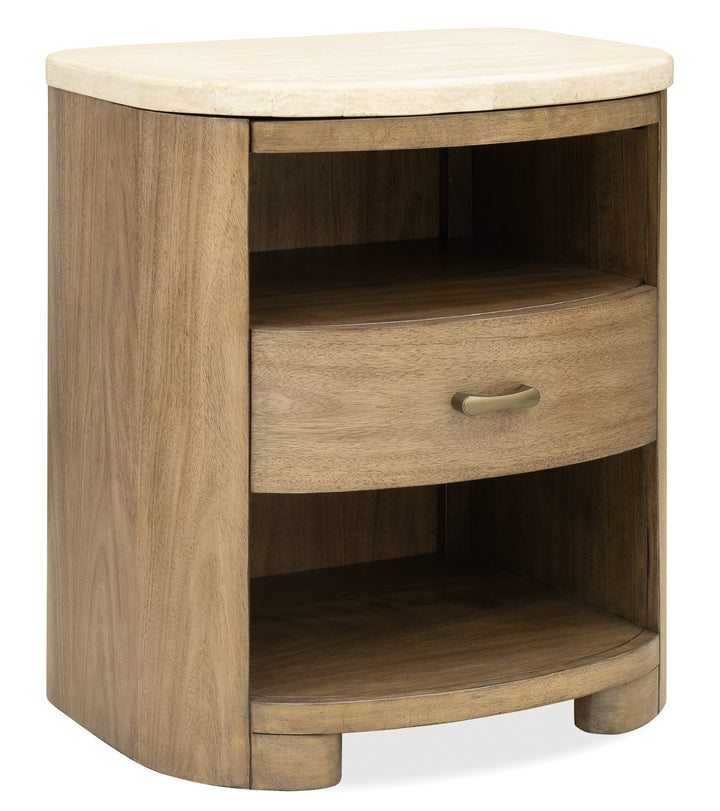 Leeza Brown Accent Nightstand - BP432-141