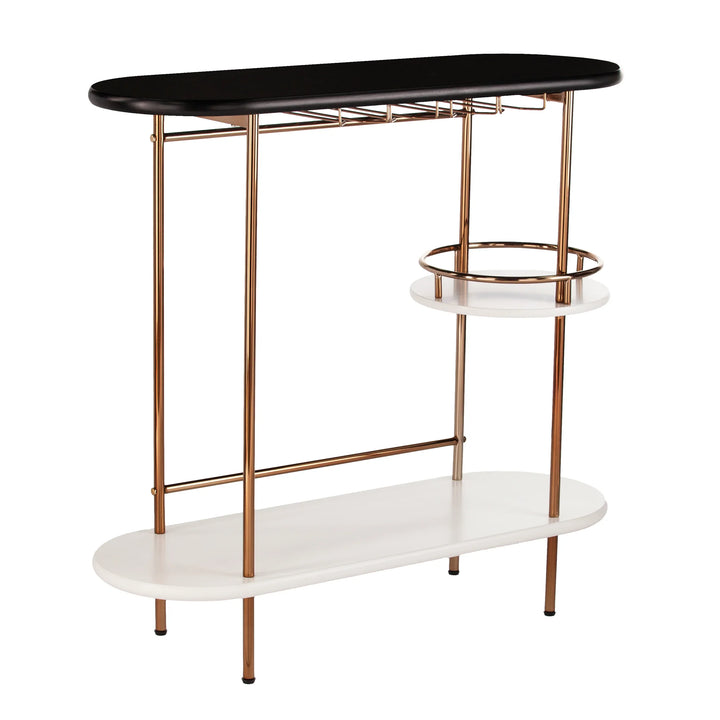 Dagney Wine/Bar Table w/ Glassware Storage - AmericanHomeFurniture