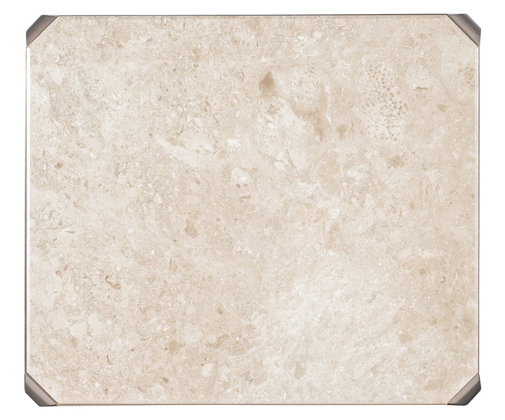 American Home Furniture | Hooker Furniture - Bella Donna Rectangle Stone Top End Table