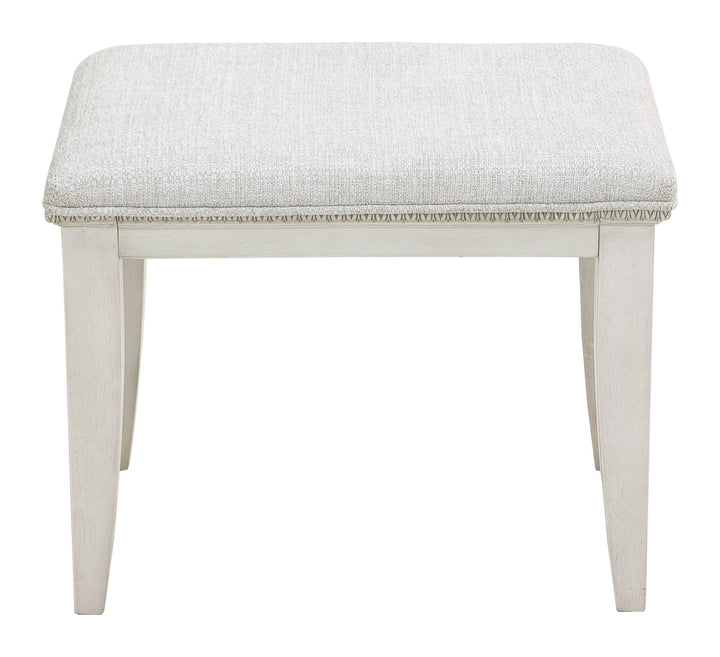 Camila Creamy White Vanity Stool - P269136
