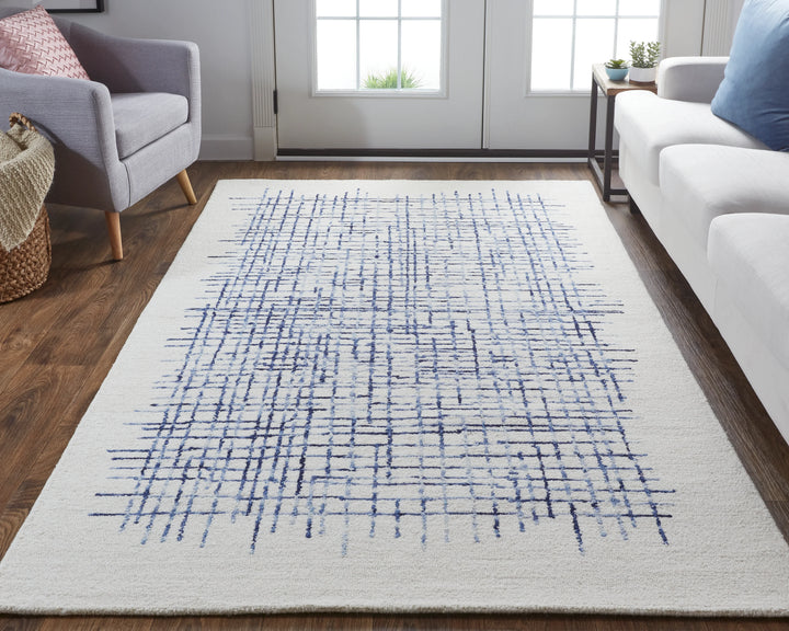 Rectangle/Ivory-Navy