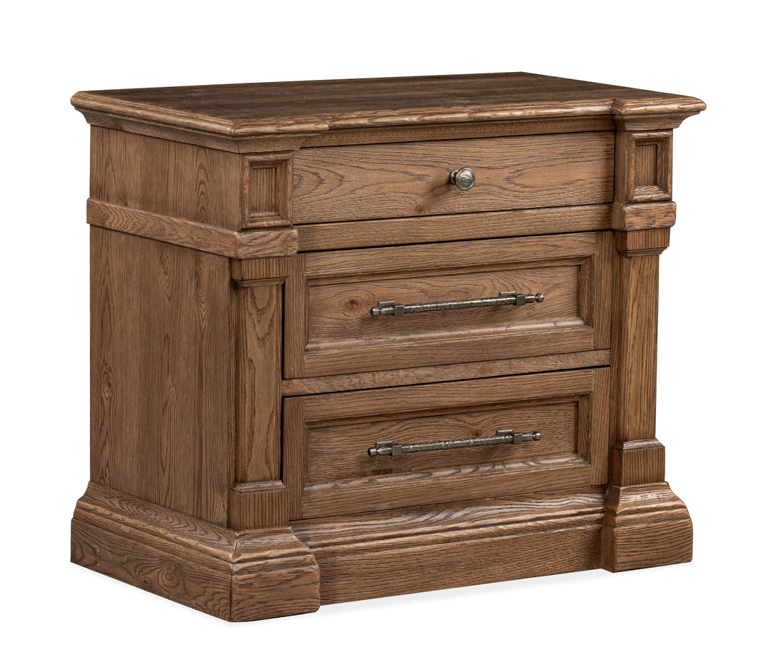 Gallant Grove Brown Drawer Nightstand - BP444-140