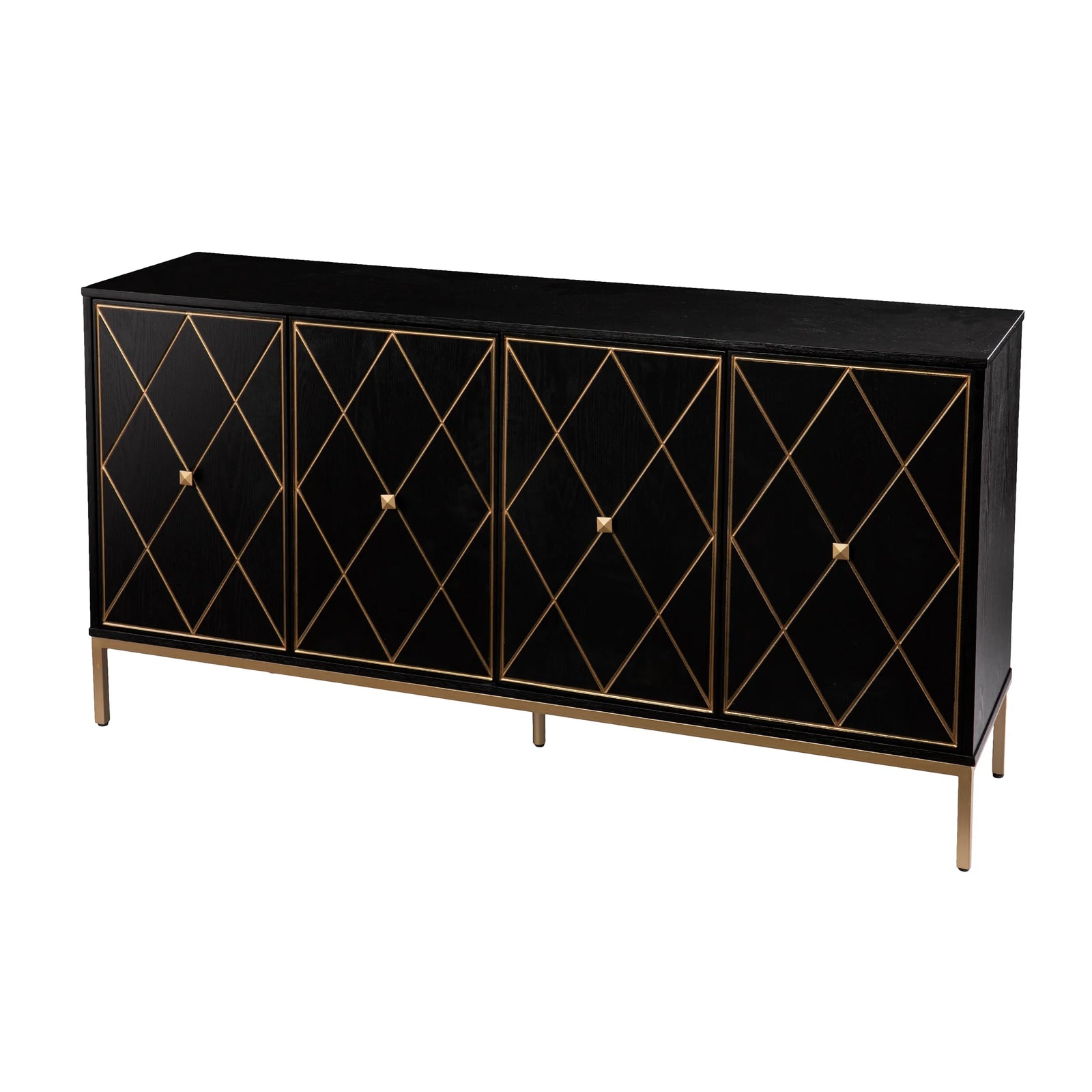 SEI Furniture Marradi Sideboard Cabinet w/ Storage SIDEBOARDS + CREDENZAS