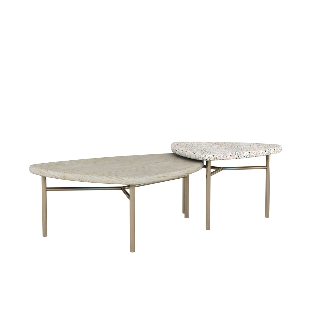 American Home Furniture | A.R.T. Furniture - Cotiere 2 Piece Bunching Cocktail Tables