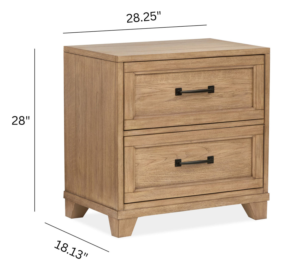 Coventry Honey Wheat Drawer Nightstand - B6480-01