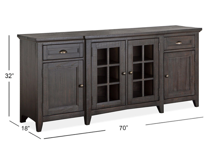 Westley Falls Graphite 70" Console - E4399-05