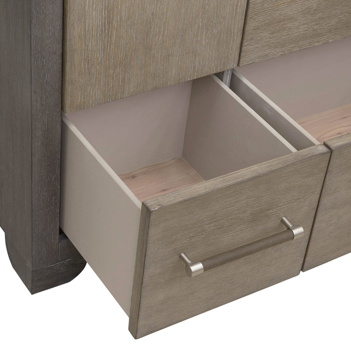 Anderson Park Moose Trail And Frontier Brown 5 Drawer Master Chest - P402125