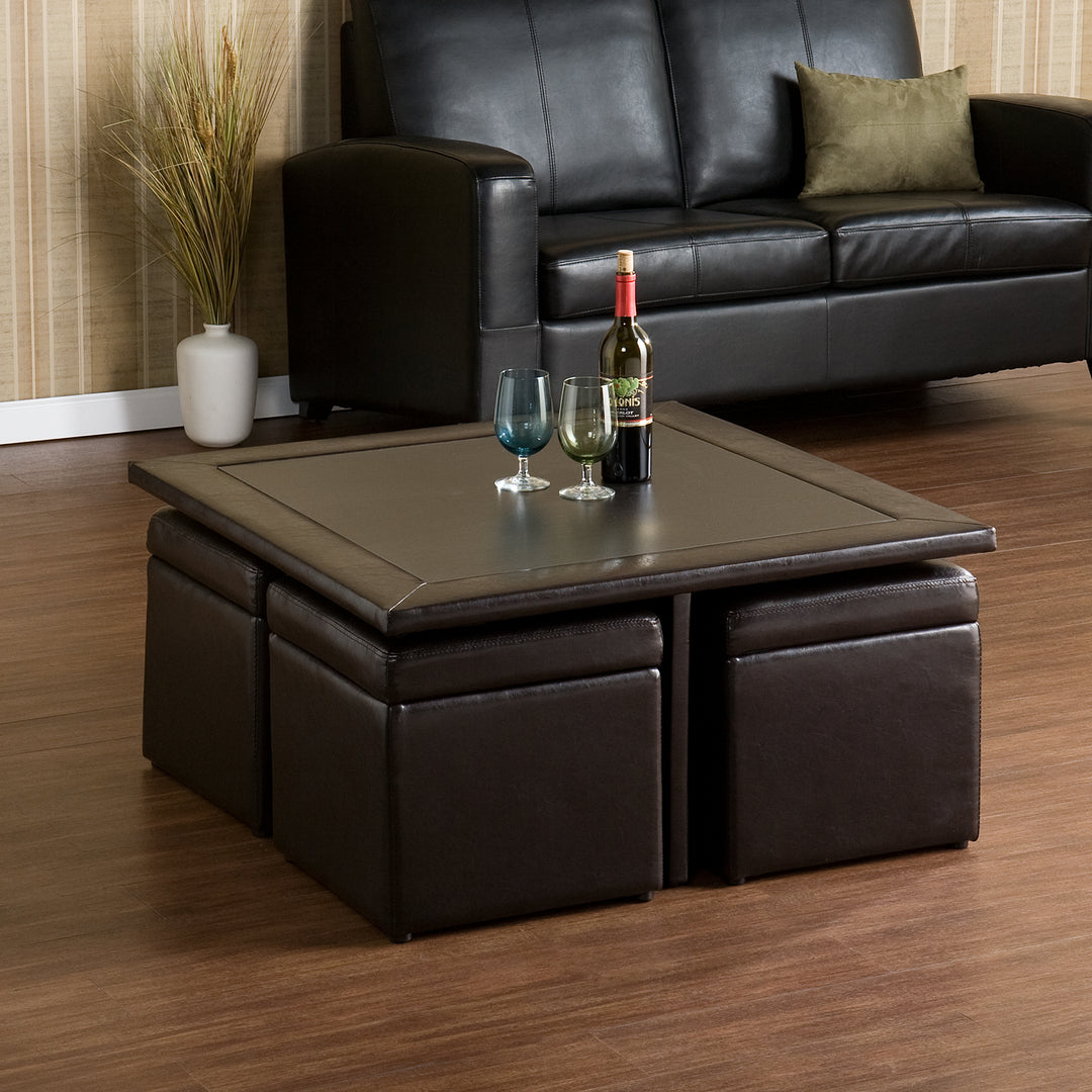 American Home Furniture | SEI Furniture - Nylo Storage Cube Table Set