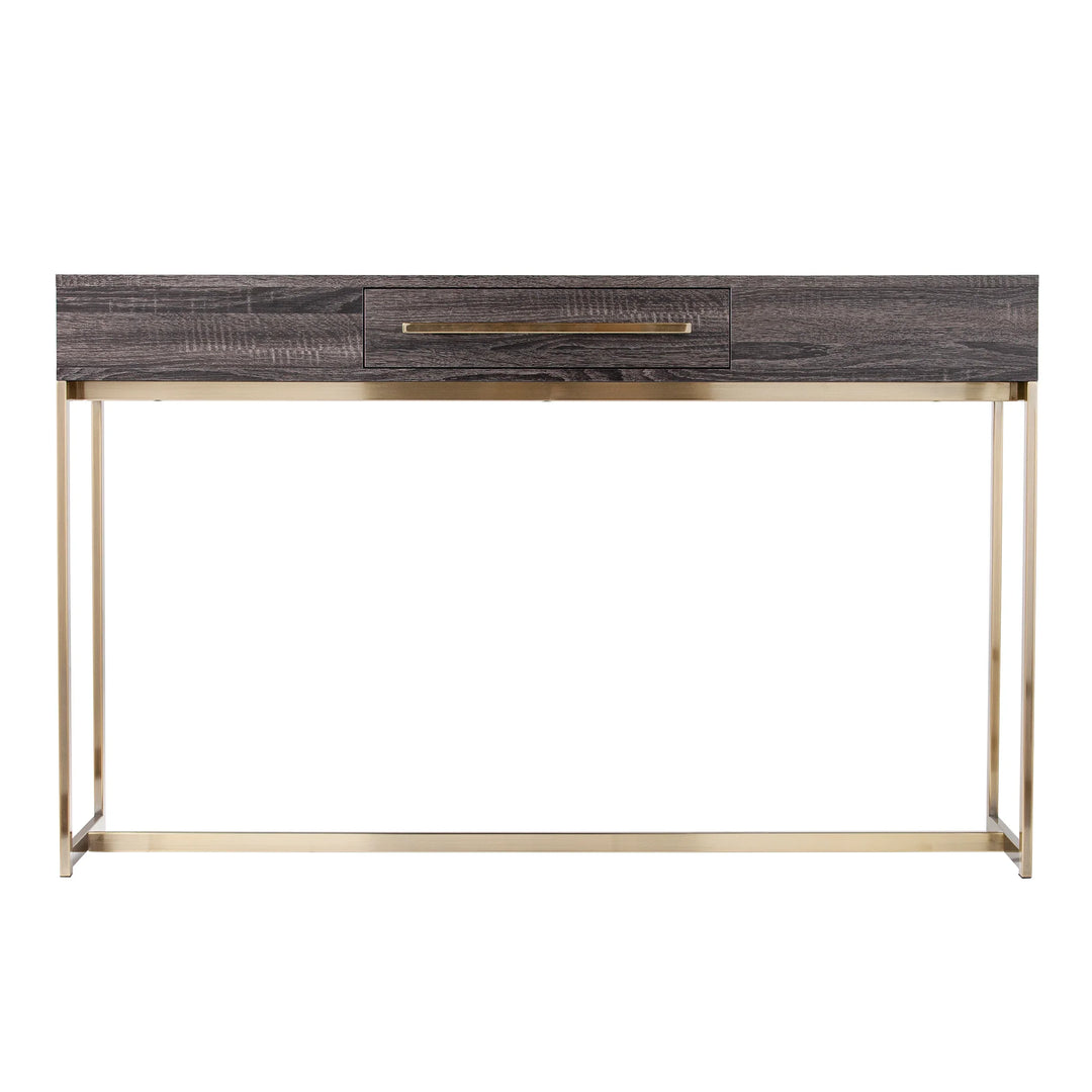 Akmonton Long Console Table w/ Storage - AmericanHomeFurniture