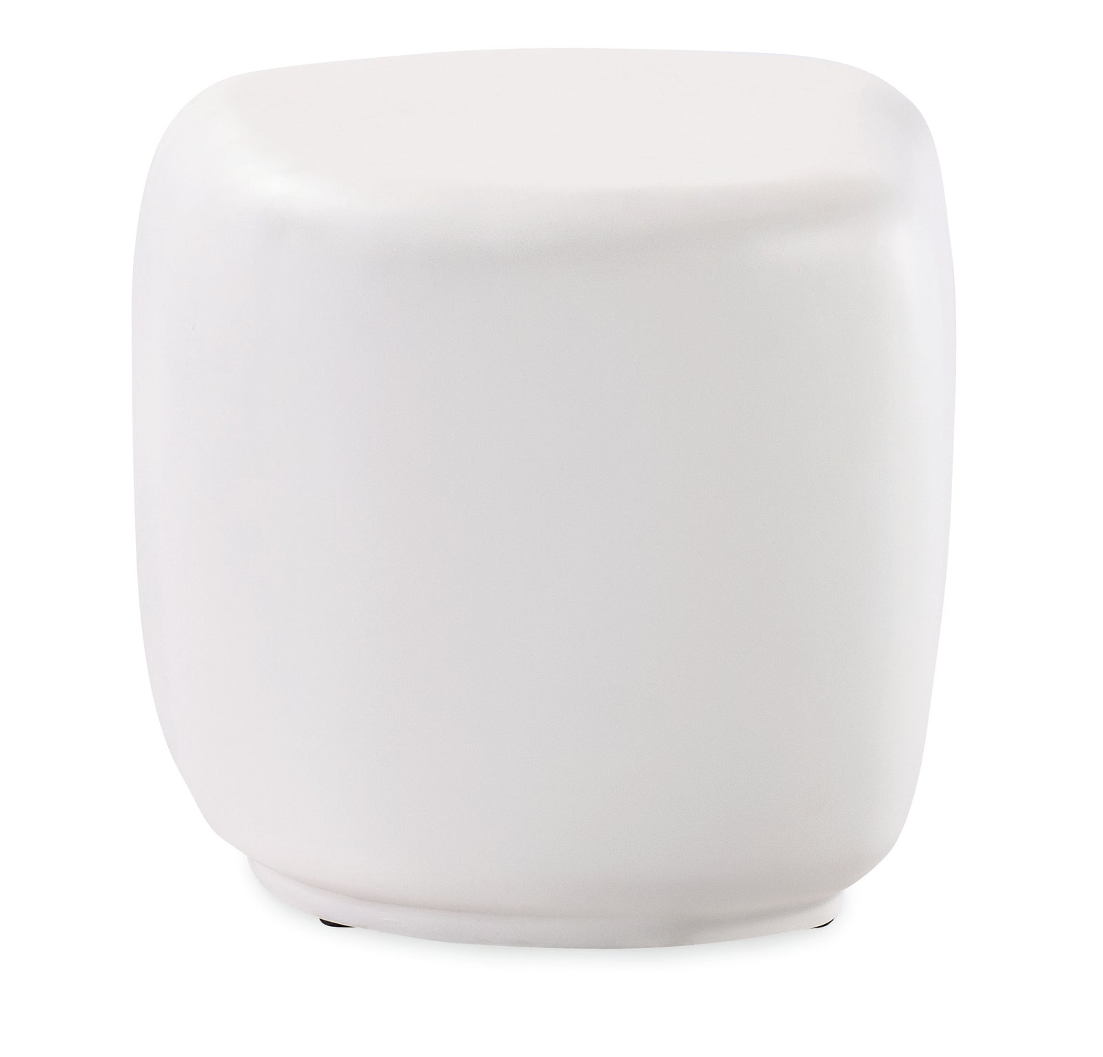 Pebble End Table - Bone