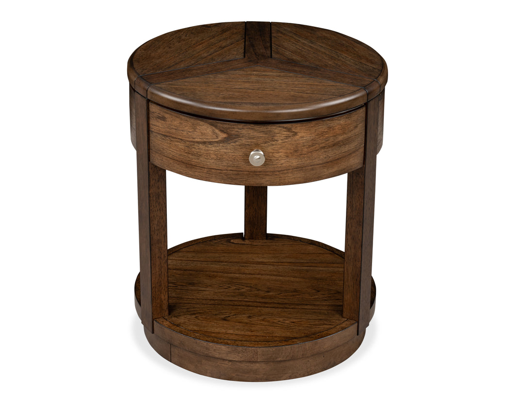 Connolly Brown Drawer End Table - T6499-16