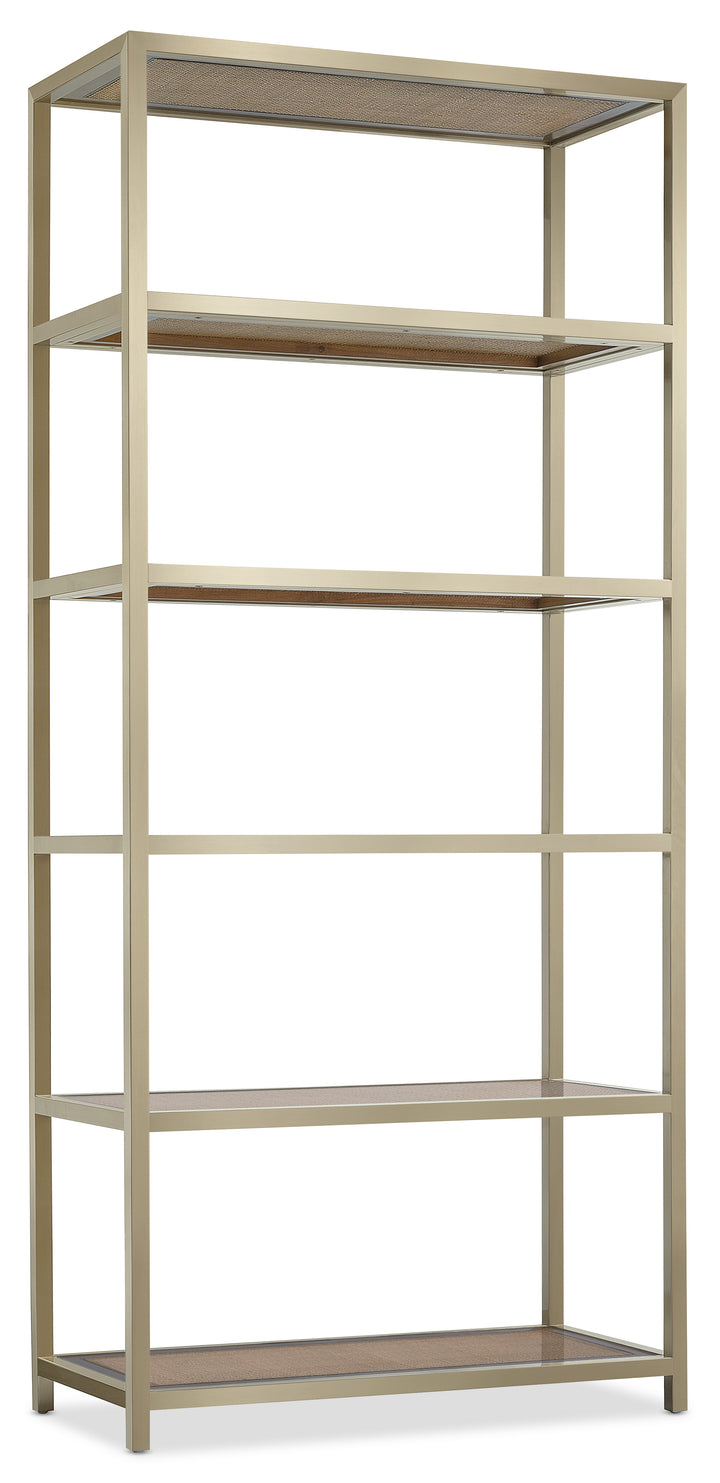 American Home Furniture Hooker Furniture Melange Raising Cane Etagere